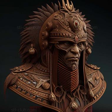 3D модель Bucanetes mongolicus (STL)